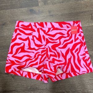 SPANX Red and Pink Women Shorts